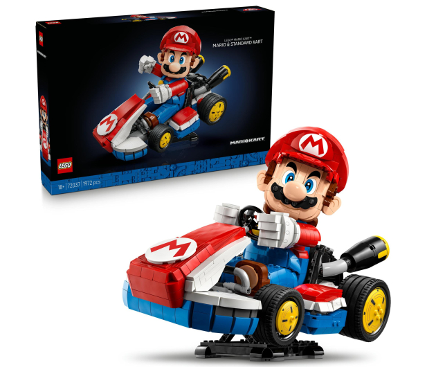 LEGO Super Mario 72037 Mario i Standard Kart - 1331674 - zdjęcie 2